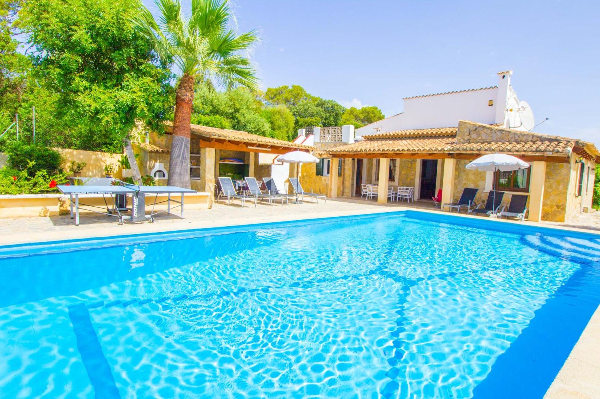 Perfecta villa para vacaciones con wifi y A/C Pollenca Bagian luar foto